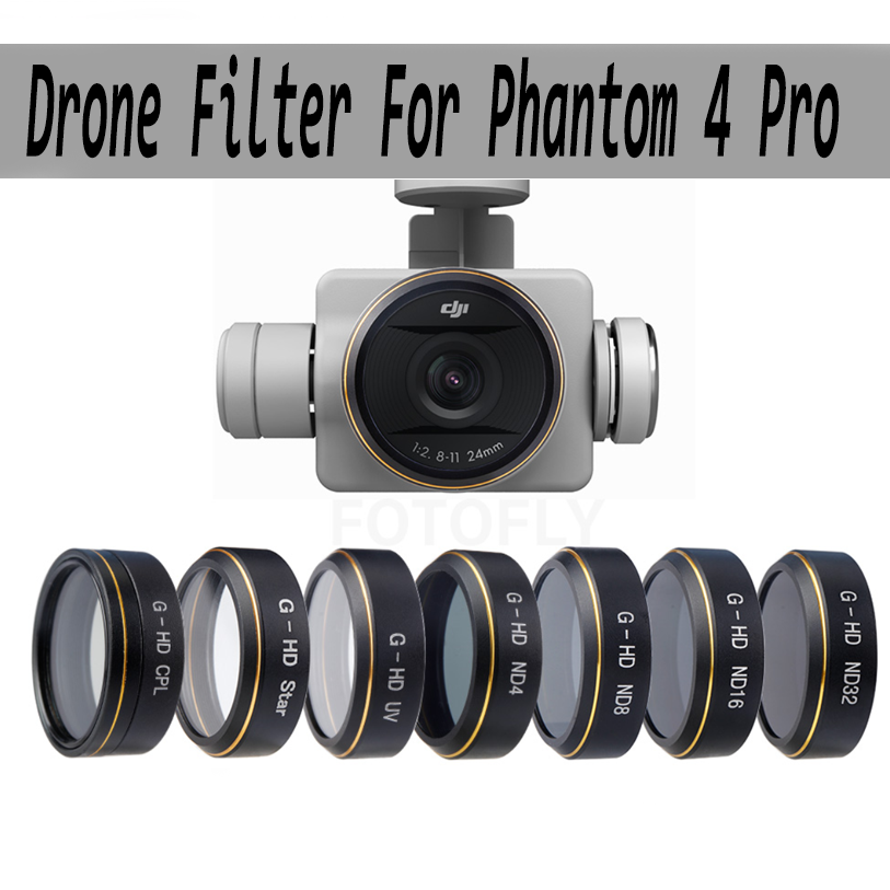 Nd Filter Set - Drone Filter For Phantom 4 Pro