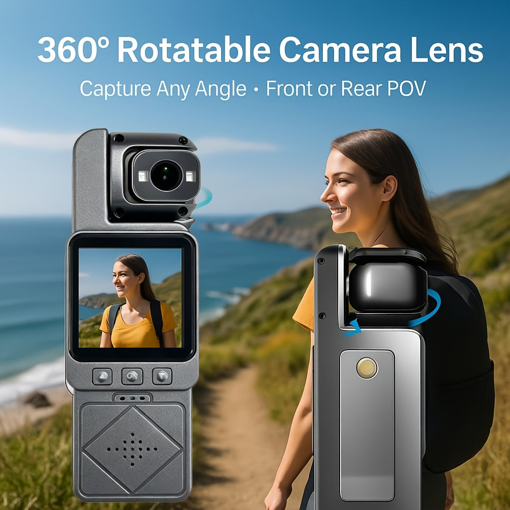 Photography Blog - DV02 4K Handheld Action Camera HD180°
