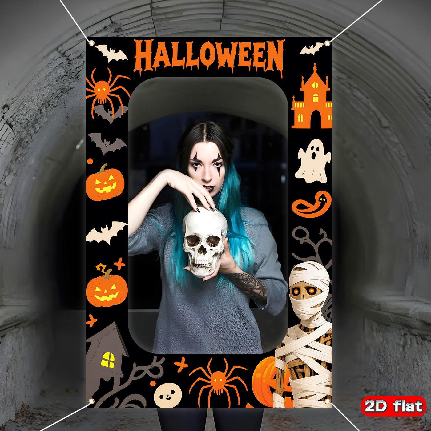 Halloween Hollow Photo Booth F - огляд і ціна Photography Trick