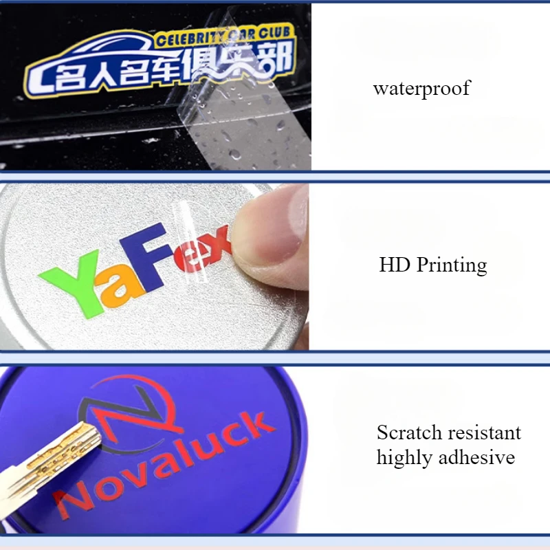 100PCS 3D Name Sticker Any Siz - огляд і ціна Photography Logo