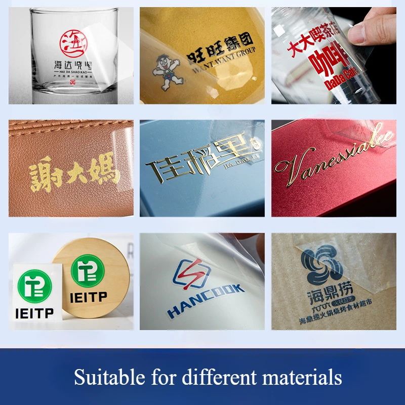 100PCS 3D Name Sticker Any Siz - огляд і ціна Photography Logo