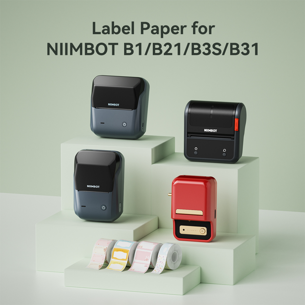NIIMBOT Thermal Label for B1 B - огляд і ціна Photography Logo