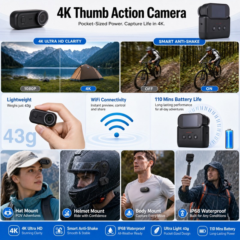 APEX Action 4K Camera  Mini PO - огляд і ціна Photography Blog