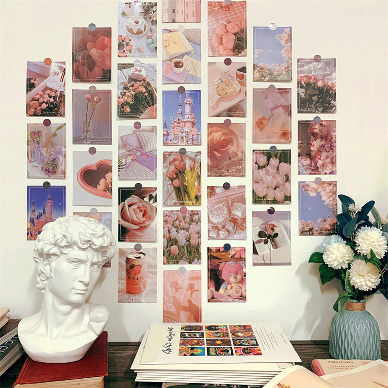 30Pcs Romantic Art Posters Sti - огляд і ціна Photography Background