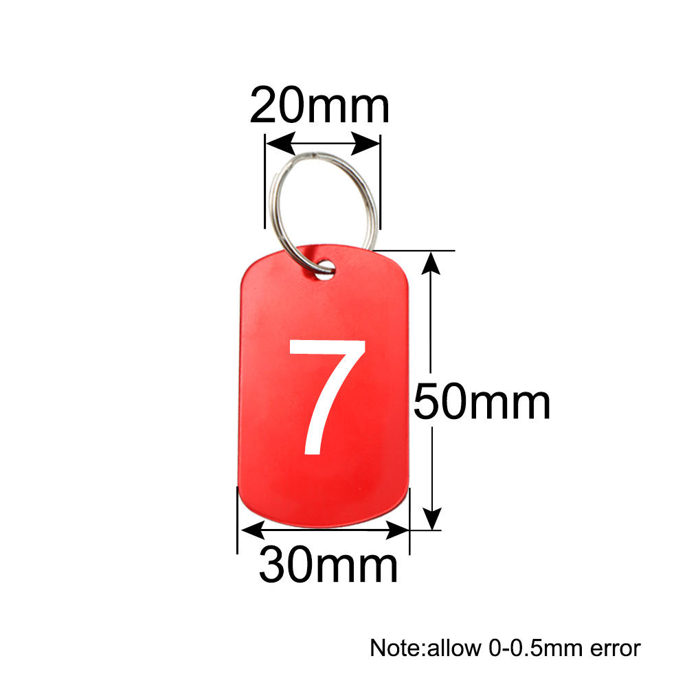 Number Tag Rectangular Aluminu - огляд і ціна Photography Rules