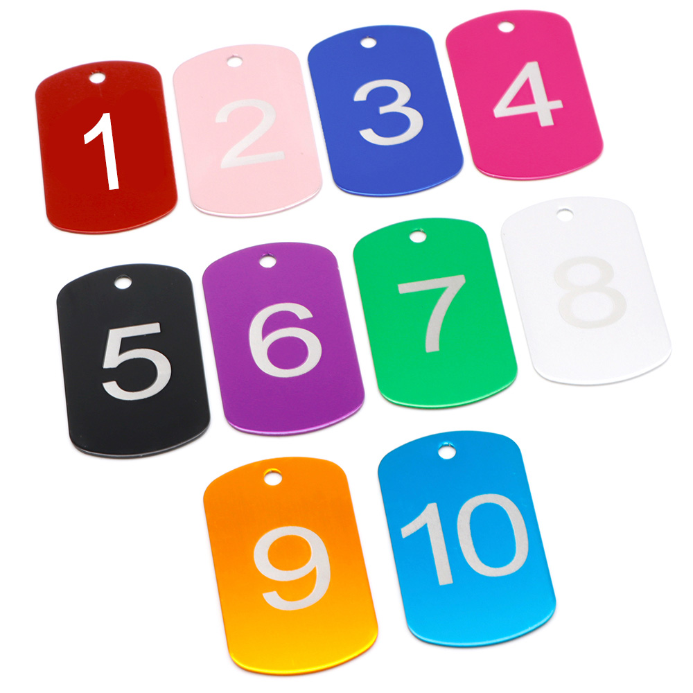 Number Tag Rectangular Aluminu - огляд і ціна Photography Rules