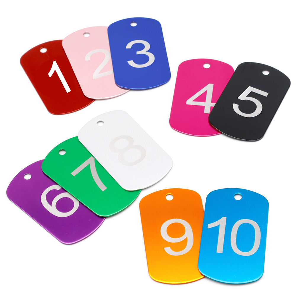 Number Tag Rectangular Aluminu - огляд і ціна Photography Rules