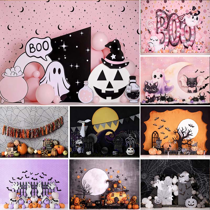LS Pink Haunted Ghosts Backdro - огляд і ціна Photography Trick