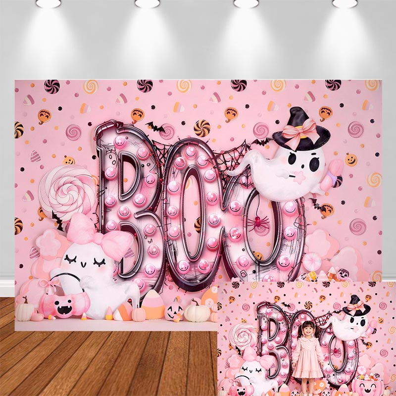 LS Pink Haunted Ghosts Backdro - огляд і ціна Photography Trick