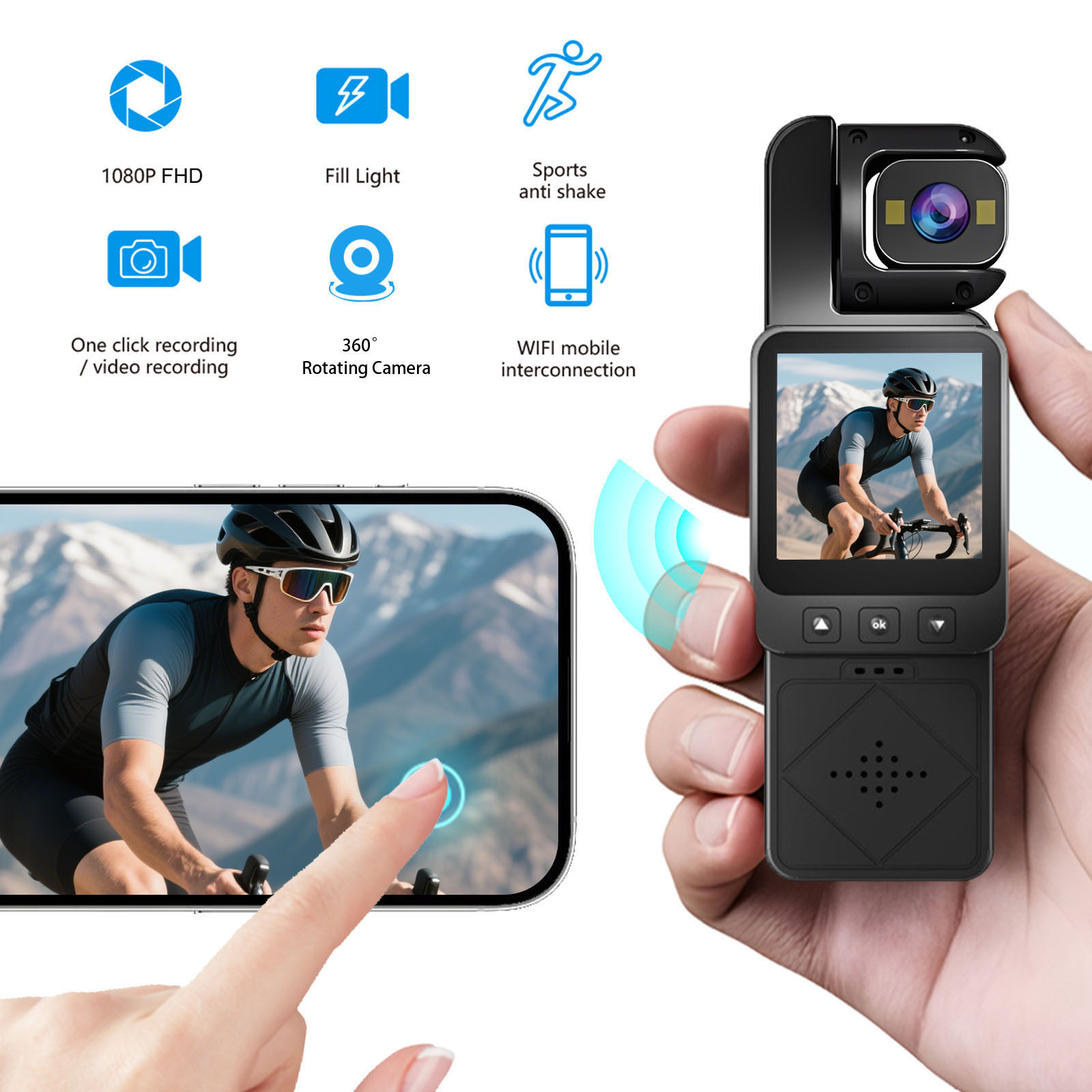 DV02 4K Handheld Action Camera - огляд і ціна Photography Blog