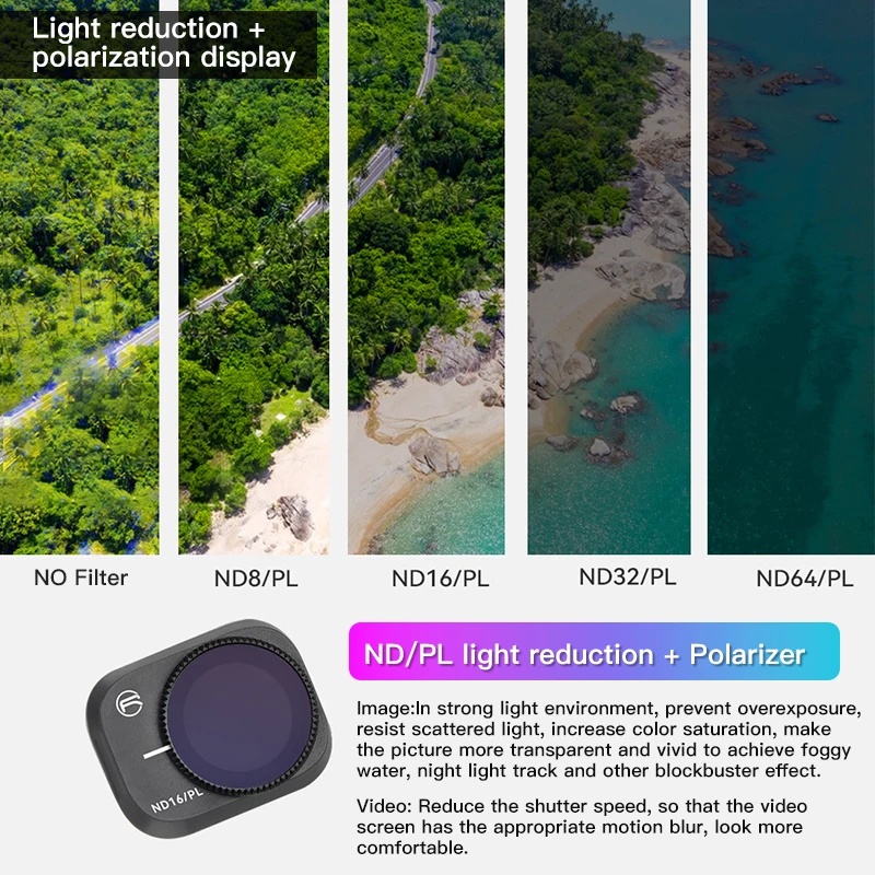 RCSTQ For DJI Mini 3 Pro Filte - огляд і ціна Nd Filter Set