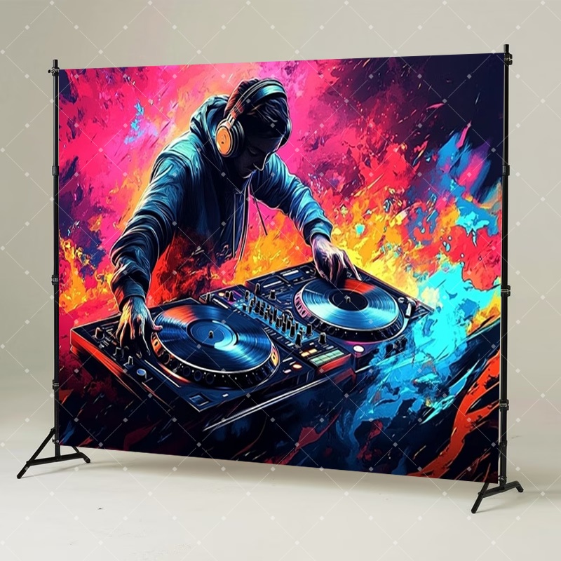 Hip Hop Music DJ Party Decorat - огляд і ціна Photography Kit Pro