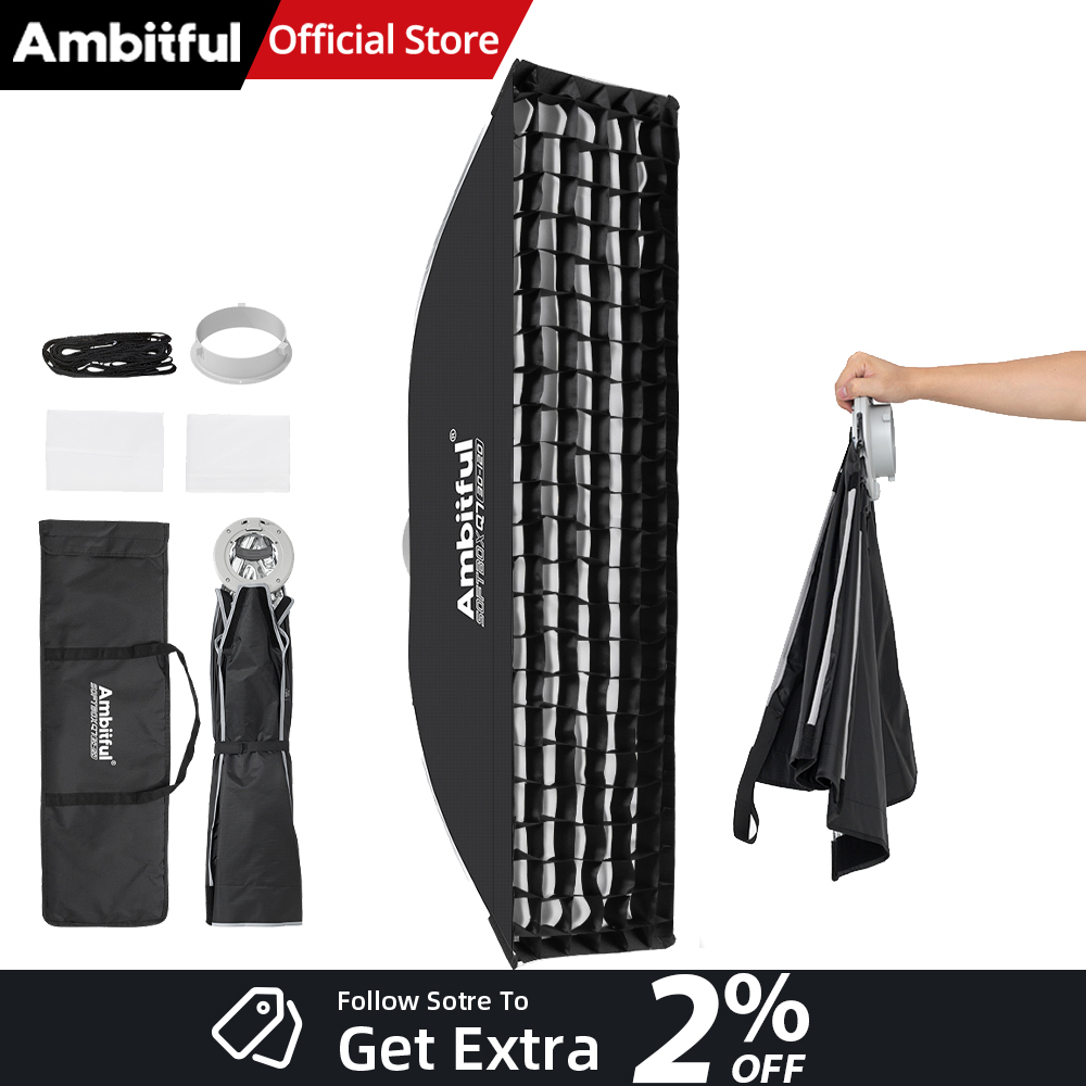 AMBITFUL Q7-II 30*120cm Bowens - огляд і ціна Photography Kit Pro