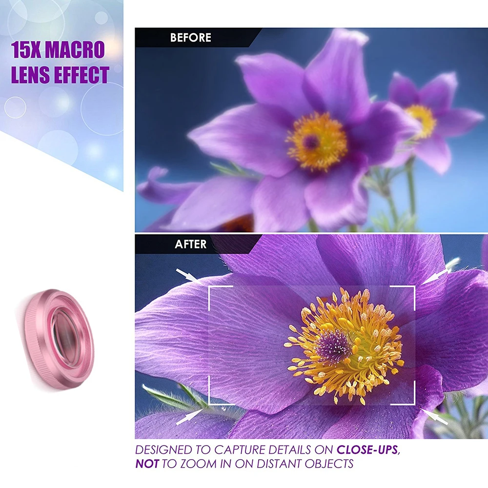12.5X Macro Lens 4K HD Profess - огляд і ціна Photography Trick