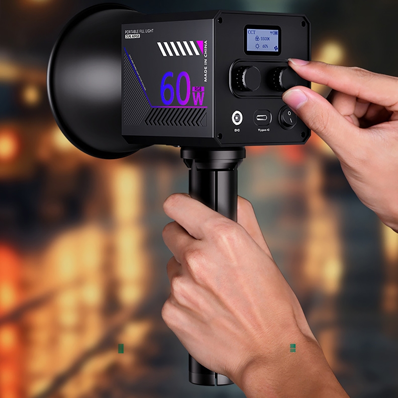 60W RGB Video Light Portable L - огляд і ціна Photography Kit Pro
