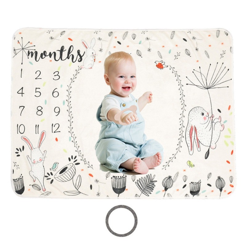 Digital Printed Flannel Milest - огляд і ціна Photography Background